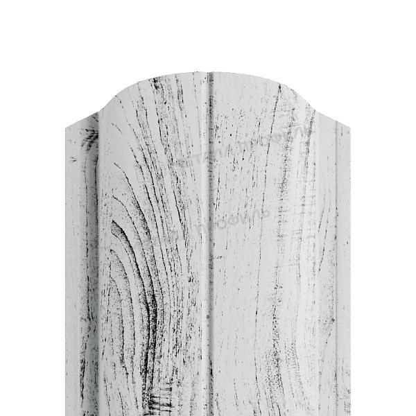 Штакетник металлический МЕТАЛЛ ПРОФИЛЬ ELLIPSE-O 19х126 (ECOSTEEL_MA-01-Беленый Дуб-0.5), стоимость ― 192.15 ₽: купить в Иваново.